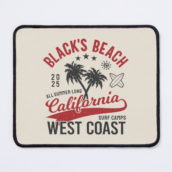 Item preview, Blacks Beach Surf Camp La Jolla San Diego California designed and sold by eclecTEEq.