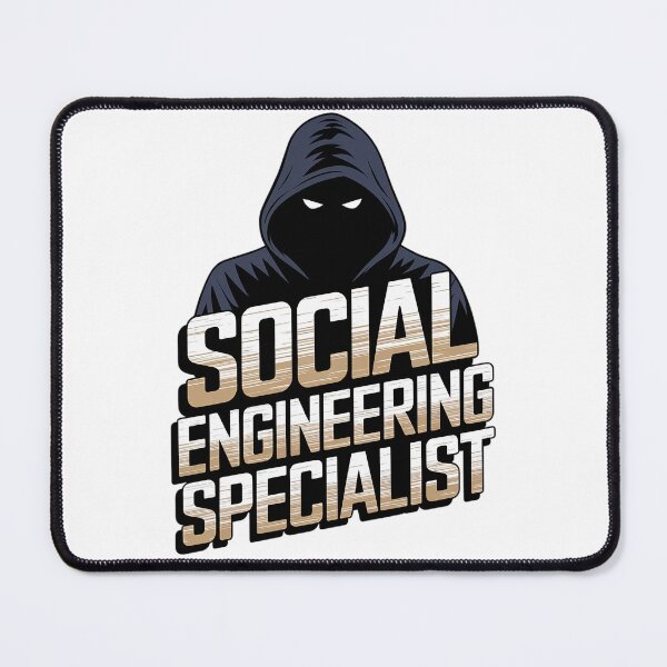 Item preview, Social Engineering Specialist Hacker Hoodie Cybersecurity Art Design designed and sold by pixelpopplanet.