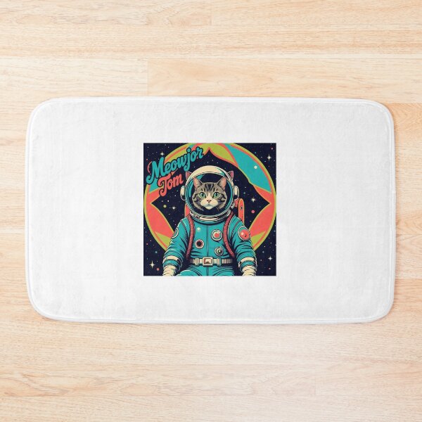 Item preview, Retro Space Cat designed and sold by Zazeyy.