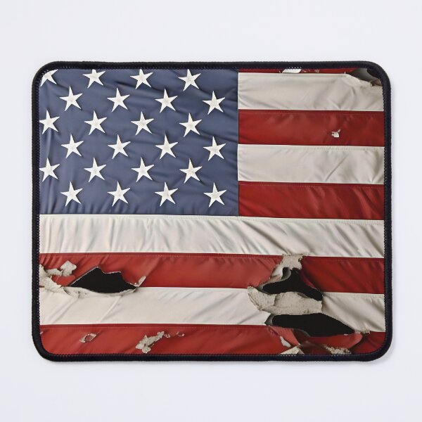 Item preview, Torn US flag designed and sold by BUCHELI-ART..