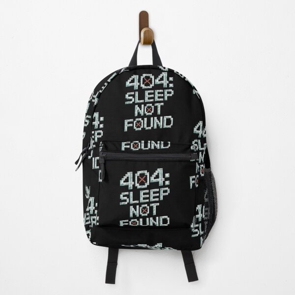 Item preview, 404 Sleep Not Found Funny Programmer Coder Art Design for Night Owls designed and sold by pixelpopplanet.