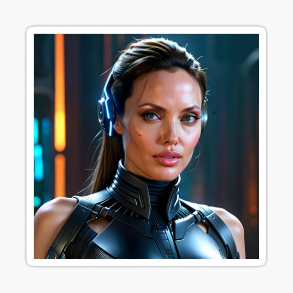 Item preview, Angelina Jolie Fan Art  designed and sold by cican-art.