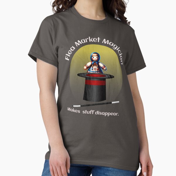 Item preview, Flea market magician designed and sold by Shirt Shack.
