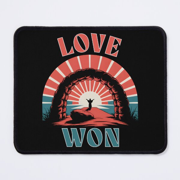 Item preview, Love Won Christian Resurrection Design designed and sold by Fragy72.