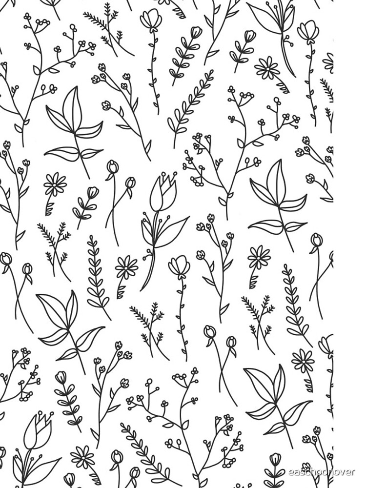 Thumbnail 4 of 4, iPhone Case, Flower Pattern designed and sold by easchoonover.