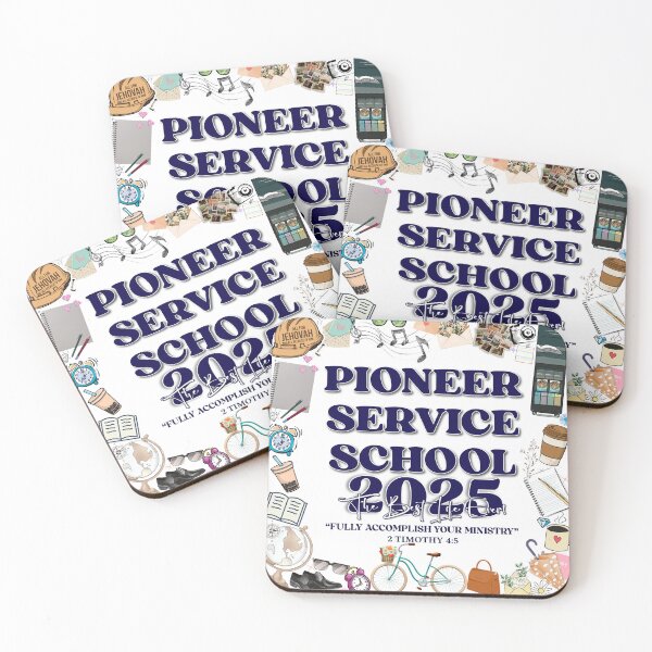Item preview, Pioneer Service School 2025 - best life ever - fully accomplish your ministry  designed and sold by CAISHEM DESIGNS.