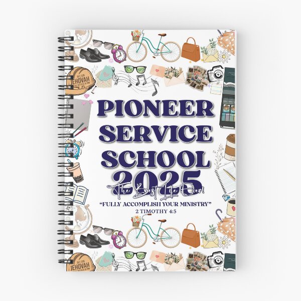 Item preview, Pioneer Service School 2025 - best life ever - fully accomplish your ministry  designed and sold by CAISHEM DESIGNS.