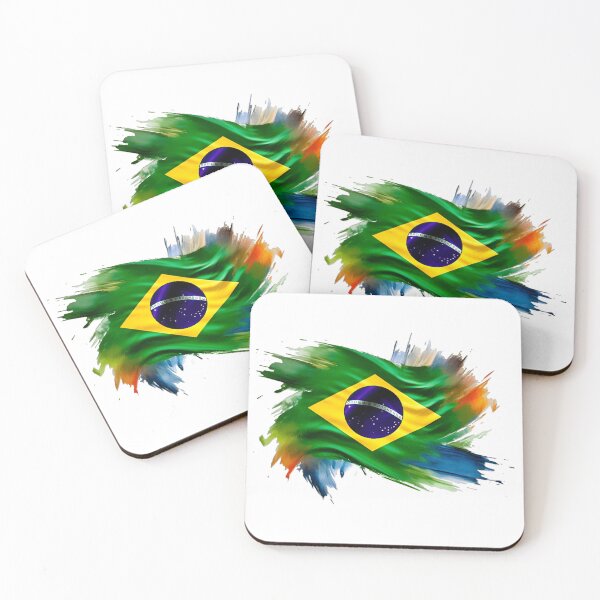 Item preview, BRAZILIAN FLAG designed and sold by BUCHELI-ART..