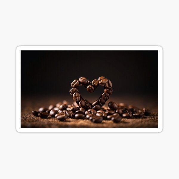 Item preview, coffee heart designed and sold by AdrianBfg.