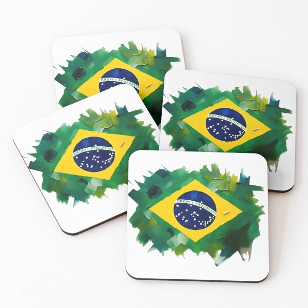 Item preview, BRAZILIAN FLAG designed and sold by BUCHELI-ART..