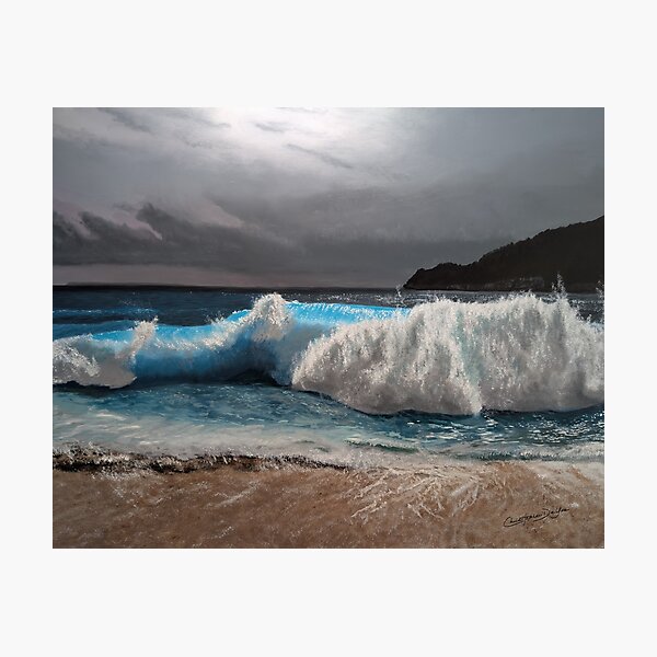 Item preview, Breaking Blue Wave designed and sold by Christopher DeYoe Art.