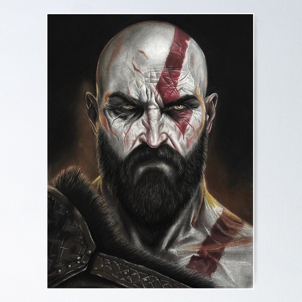 KRATOS God Of War Poster