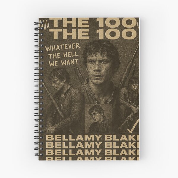 Item preview, Bellamy Blake Grunge Character Study Poster (Multiple Poses) designed and sold by The100Society.