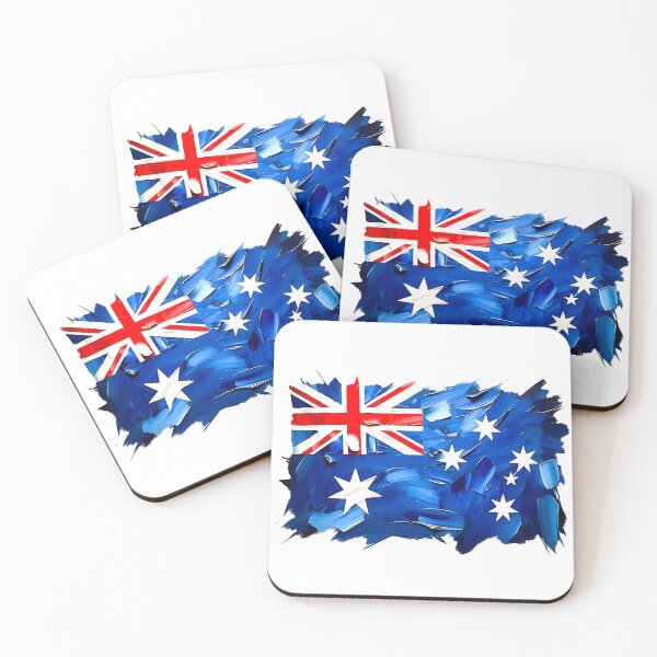 Item preview, AUSTRALIAN FLAG designed and sold by BUCHELI-ART..
