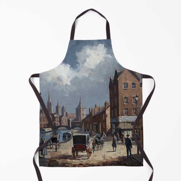 Item preview, Northern England painting vintage artwork designed and sold by Vintage Designs +.
