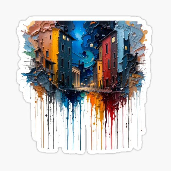 Item preview, Night city lights designed and sold by ArDi9168.