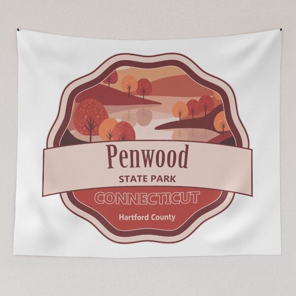 Item preview, Penwood State Park Hartford County Connecticut designed and sold by Wanderful-roads.