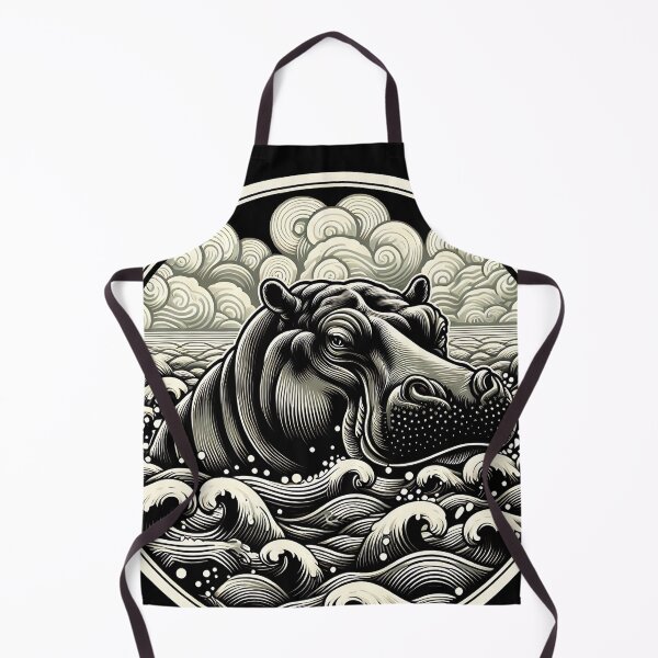 Item preview, Hippo Art #22 | Hippo Lovers designed and sold by ksgraphics222.