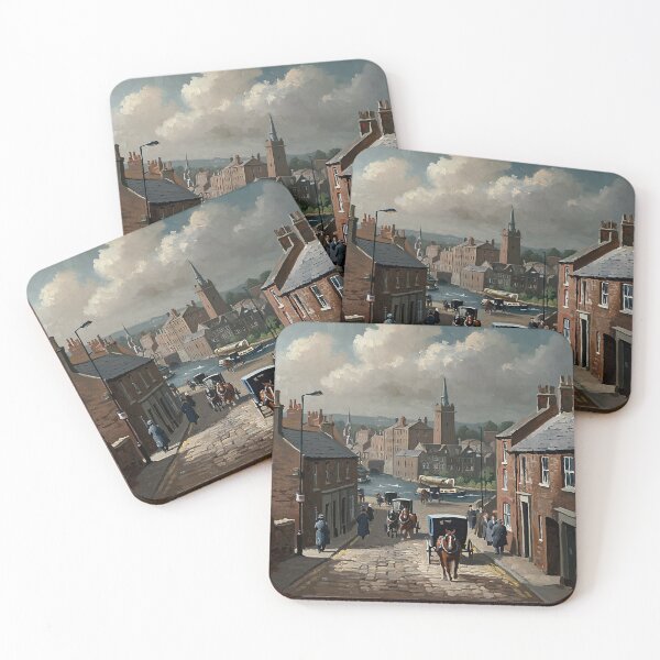 Item preview, Northern England painting vintage artwork designed and sold by Vintage Designs +.