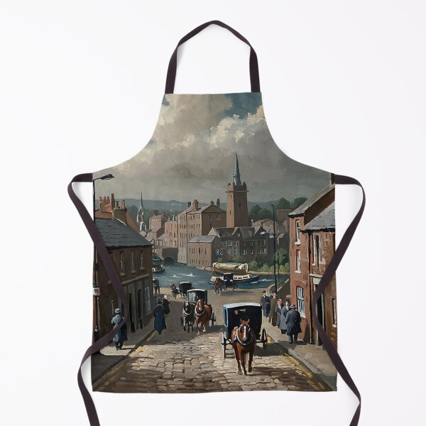 Item preview, Northern England painting vintage artwork designed and sold by Vintage Designs +.