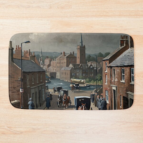Item preview, Northern England painting vintage artwork designed and sold by Vintage Designs +.
