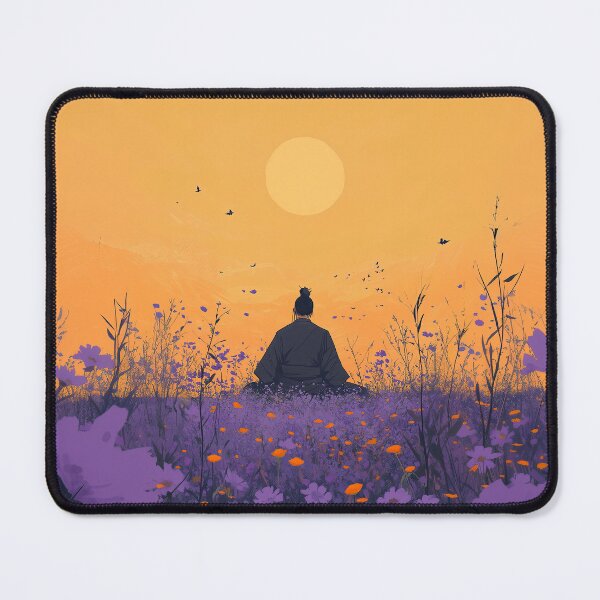 Item preview, Samurai meditating designed and sold by PhantomOutlaw.