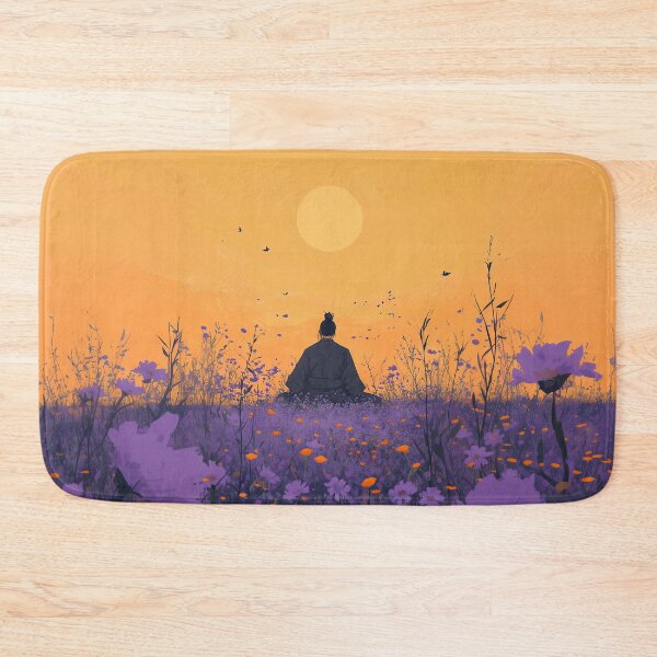 Item preview, Samurai meditating designed and sold by PhantomOutlaw.
