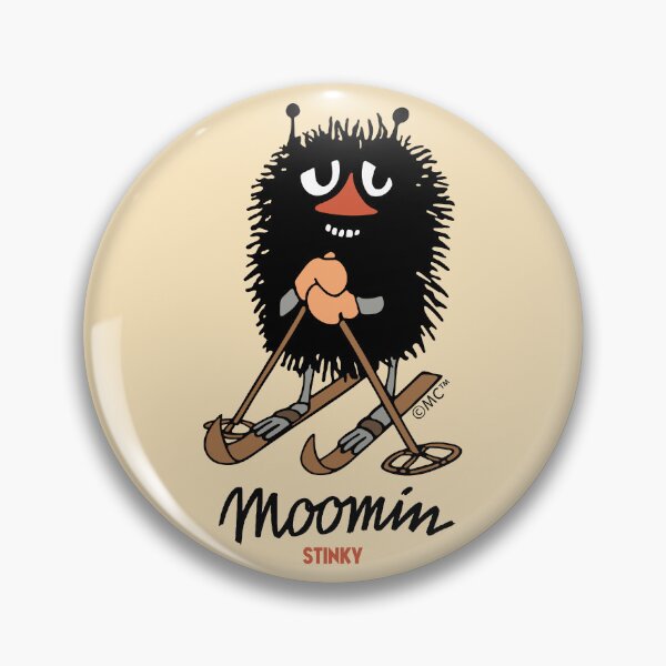 Item preview, Moomin Stinky On Skis designed and sold by MoominStore.