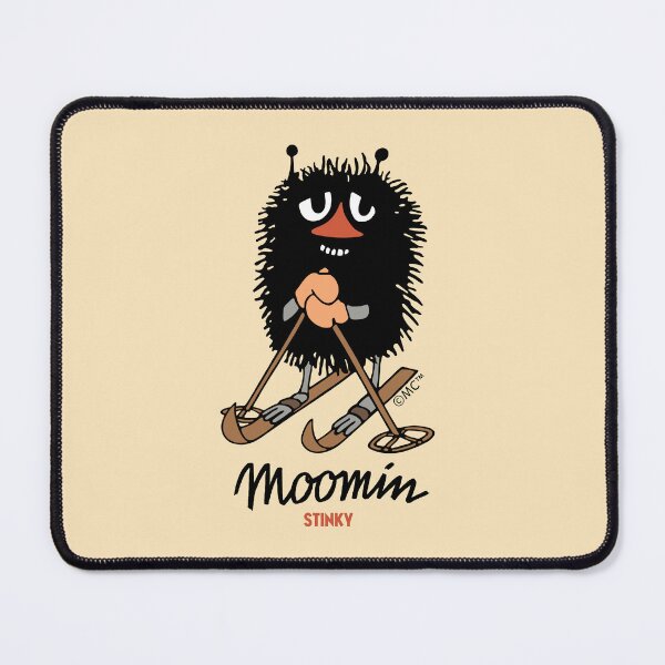 Item preview, Moomin Stinky On Skis designed and sold by MoominStore.