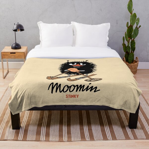 Item preview, Moomin Stinky On Skis designed and sold by MoominStore.