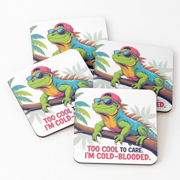 Item preview, Funny Iguana Shirt – Cool Lizard Graphic Tee, Cold Blooded Humor, Reptile Lover Gift, Sarcastic Unisex T-Shirt designed and sold by pmrpac.