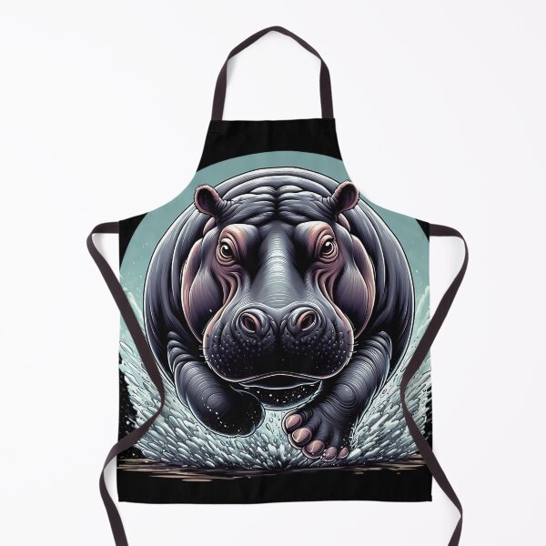Item preview, Hippo Art #23 | Hippo Lovers designed and sold by ksgraphics222.