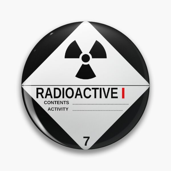 Item preview, Radioactive Materials Transport Sign Category 1 designed and sold by The-Inner-Light.