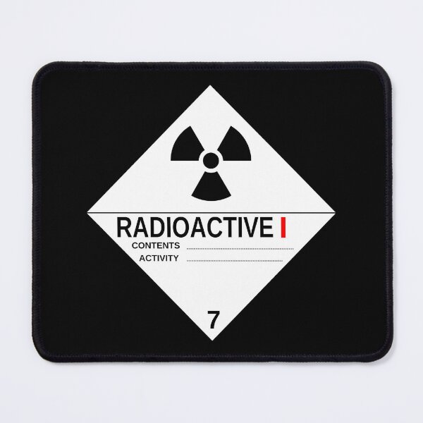 Item preview, Radioactive Materials Transport Sign Category 1 designed and sold by The-Inner-Light.
