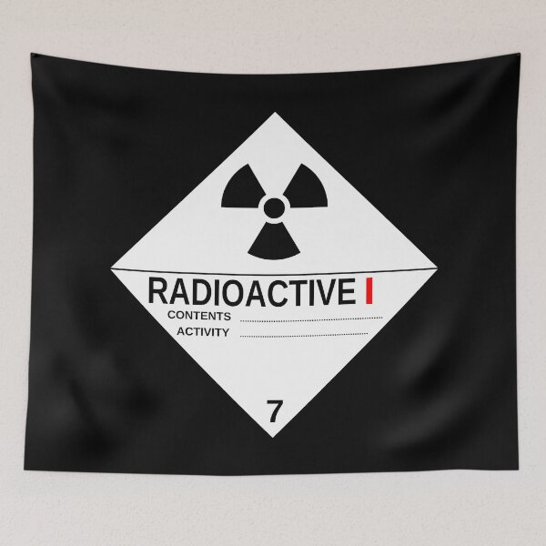 Item preview, Radioactive Materials Transport Sign Category 1 designed and sold by The-Inner-Light.