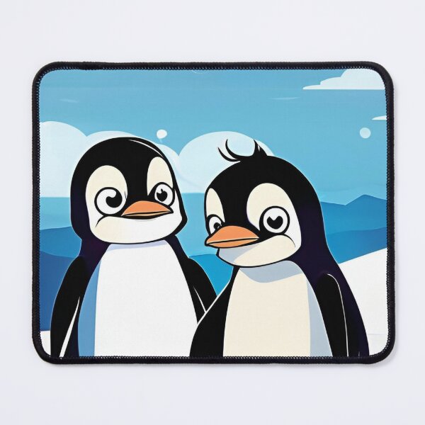 Item preview, Cute Penguins Against Tariffs designed and sold by ElixirCraft.