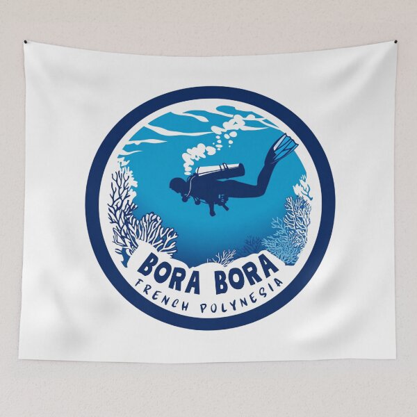 Item preview, Bora Bora - French Polynesia  designed and sold by StudioRedKoala.