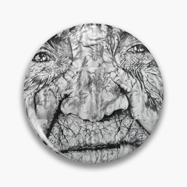 Item preview, Wrinkled Face designed and sold by babblesdesign.