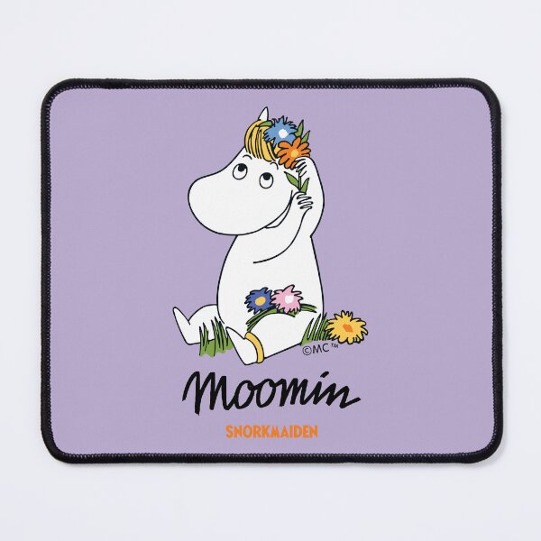 Artikelvorschau, Mumin Snorkfräulein Blumen im Haar entworfen und verkauft von MoominStore.