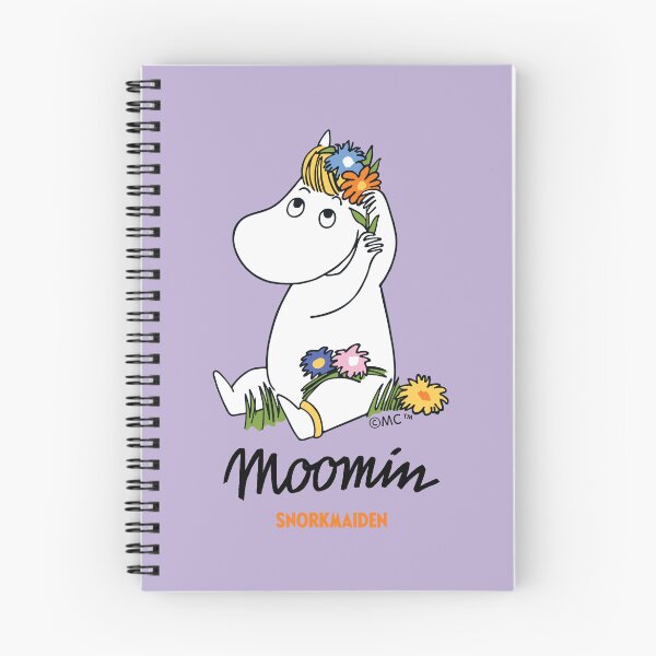 Artikelvorschau, Mumin Snorkfräulein Blumen im Haar entworfen und verkauft von MoominStore.