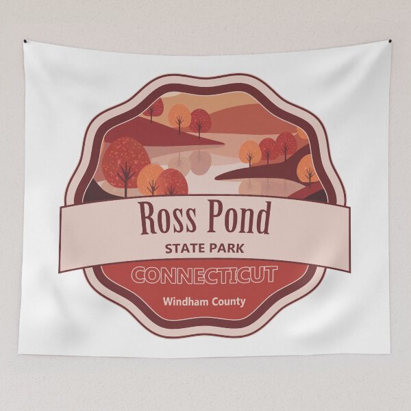 Item preview, Ross Pond State Park Windham County Connecticut designed and sold by Wanderful-roads.