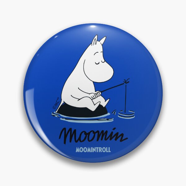 Item preview, Moomin Moomintroll Fishing designed and sold by MoominStore.