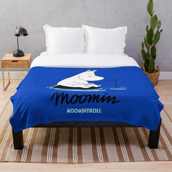 Item preview, Moomin Moomintroll Fishing designed and sold by MoominStore.