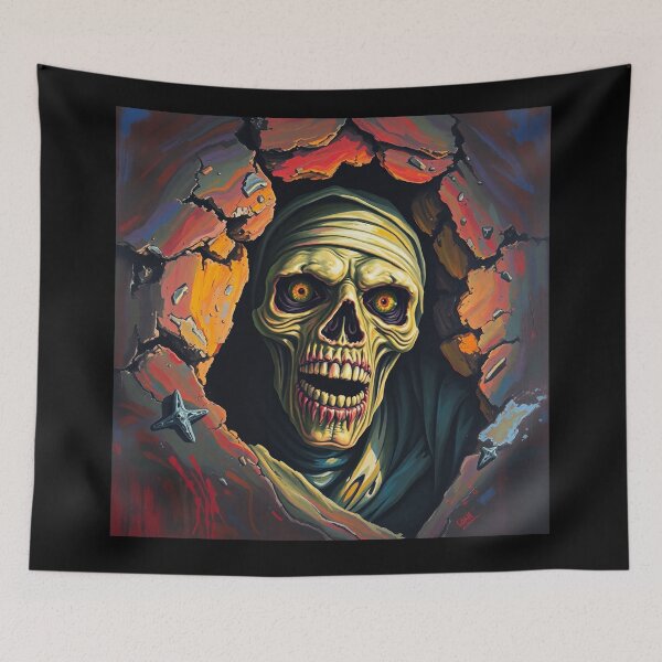 Item preview,  the mummy bursting out of his sarcophagus to get you!  evil undead creature designed and sold by Vintage Designs +.