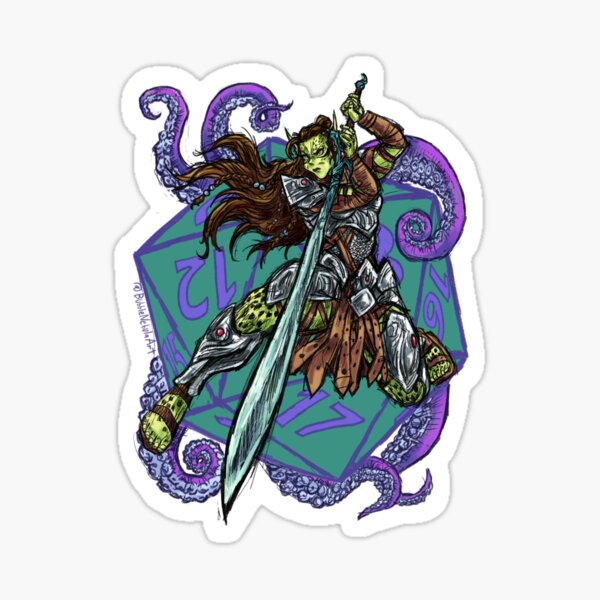 Item preview, Lae'zel of the Stars designed and sold by Bubble Nebula Art.