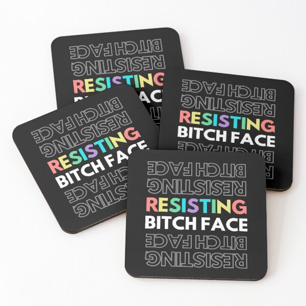 Item preview, Resisting B Face designed and sold by Caring Hearts.