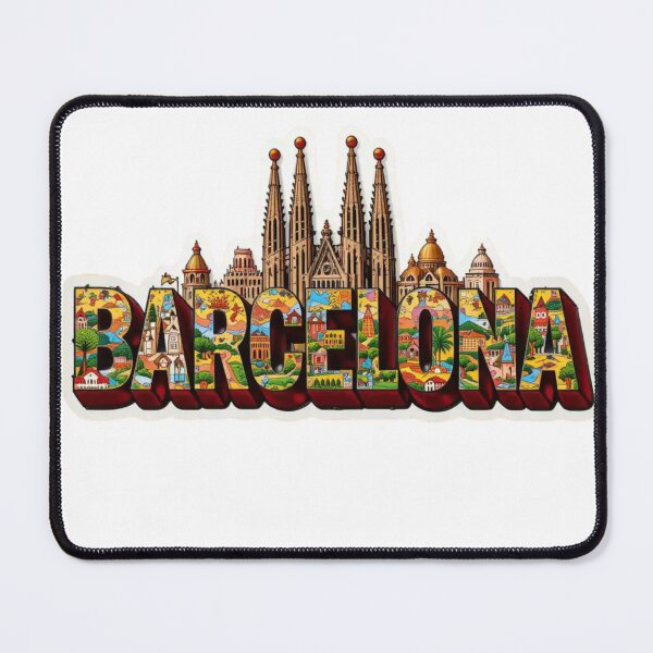 Item preview, Barcelona Brilliance Vibes Reloaded-Viral Drop 2025 designed and sold by Imaginarium of Chaos falcon88 .