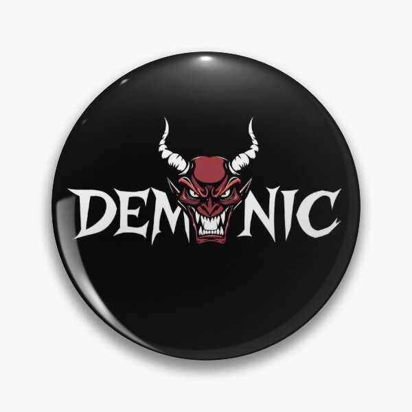 Item preview, DEMONIC Typography Graphic – Dark Aesthetic Design with Demonic Face designed and sold by StooreYs.