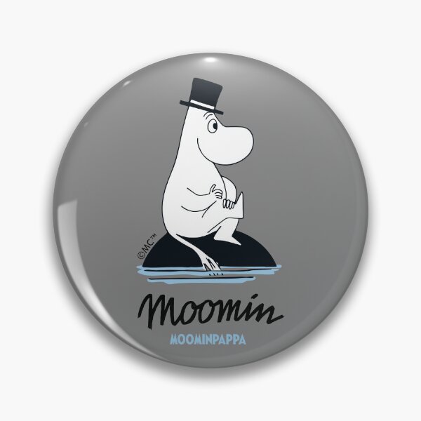 Item preview, Moomin Moominpappa Sitting On Rock designed and sold by MoominStore.