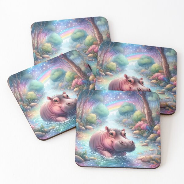 Item preview, Hippo Art #26 | Hippo Lovers designed and sold by ksgraphics222.